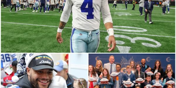 BREAKING NEWS: NFL Star Dak Prescott Signs $36.6 Million Deal with Netflix, Donates Part to UNICEF
