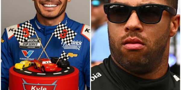 Tonight in Charlotte, North Carolina, Hendrick Motorsports threw a lavish birthday bash for Kyle Larson, with stars like Kyle Busch and Joey Logano in attendance… But the biggest shock? Bubba Wallace was mysteriously absent, revealing at the ceremony’s start a reason so unexpected it left everyone speechless…