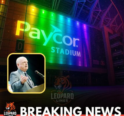 Cincinnati Bengals CEO Mike Brown has fired dozens of employees at Paycor Stadium after they flouted the rules by lighting up the stadium at night in support of a campaign to support the gay community...