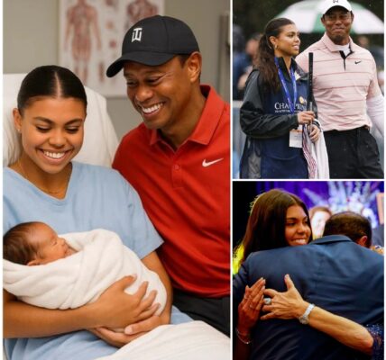 BREAKING: Sam Woods, Tiger Woods’ only daughter, shocked fans by sharing a joyful hospital photo with her newborn — but the real bombshell hit when the father’s identity was revealed, an unexpected twist no one saw coming…