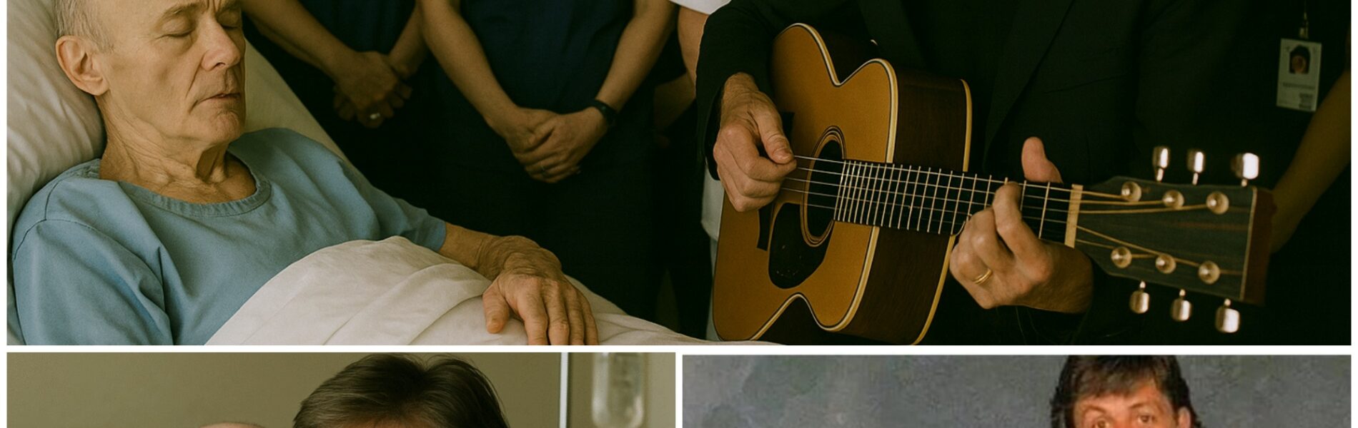 Paul McCartney Brings Guitar to Phil Collins’ Hospital Bed, A Heartbreaking Moment That Left the Music World in Tears…