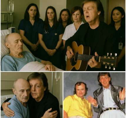 Paul McCartney Brings Guitar to Phil Collins’ Hospital Bed, A Heartbreaking Moment That Left the Music World in Tears…