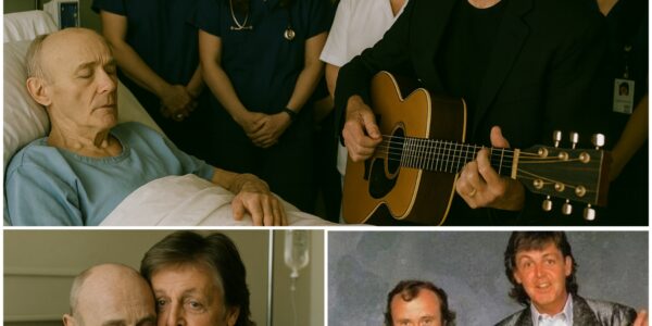Paul McCartney Brings Guitar to Phil Collins’ Hospital Bed, A Heartbreaking Moment That Left the Music World in Tears…