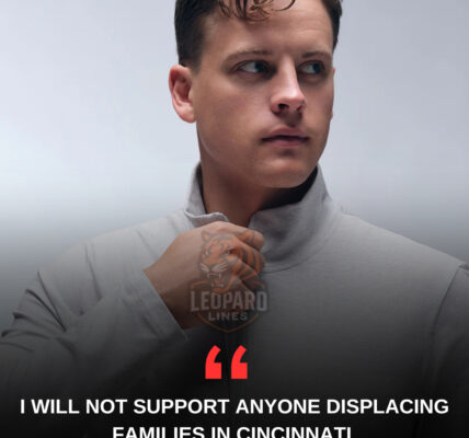 JOE BURROW REFUSES $10 MILLION ENDORSEMENT, STANDS UP FOR CINCINNATI FAMILIES