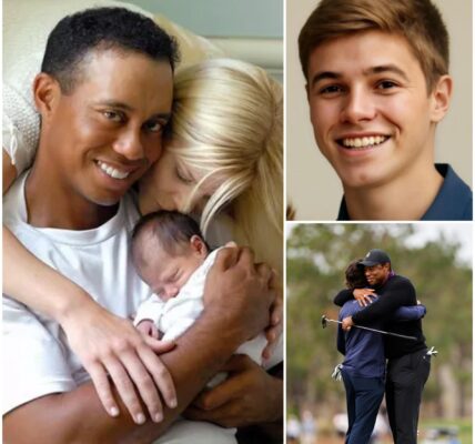 Fifteen years ago, Tiger Woods and his wife rescued a cold, abandoned boy, giving him love and a second chance. Today, on a sunlit golf course, that boy—now a confident young man—stepped forward, performed an act so moving it brought Tiger to tears and left thousands of fans silent, hearts racing with awe…
