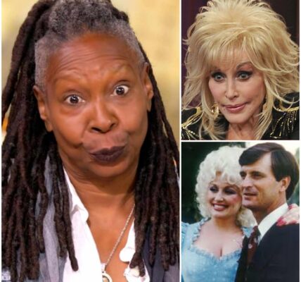 BREAKING: In a jaw-dropping LIVE MOMENT, WHOOPI GOLDBERG stunned viewers with a brutal claim: “She’s just using her HUSBAND’S DEATH for PITY and FAME.” But before the AUDIENCE could even react, DOLLY PARTON fired back with a SINGLE SENTENCE so POWERFUL, it froze the entire STUDIO in silence…
