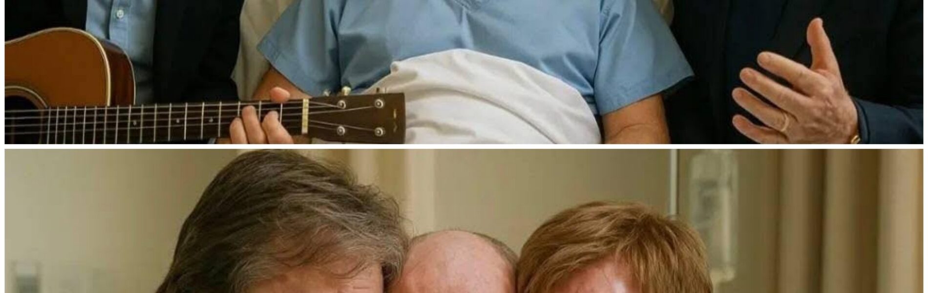 Phil Collins lay gravely ill in a London hospital when Paul McCartney arrived unannounced, carrying his old guitar. Sitting beside his frail friend...