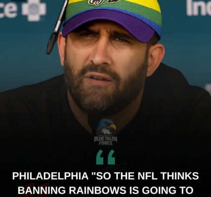 BREAKING NEWS: NFL’S SHOCK BAN ON STONEWALL & RAINBOW GEAR SENDS LEAGUE INTO TURMOIL — NICK SIRIANNI’S RESPONSE LIGHTS UP THE DEBATE