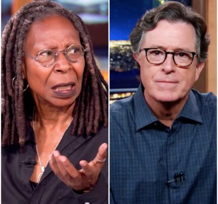 “He’s Just an MC” — The Moment Stephen Colbert Silenced Whoopi Goldberg on Live Television