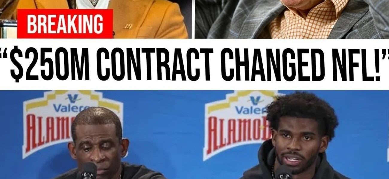 NFL in CHA0S! Shedeur Sanders’ $250M jersey deal, with its secret ‘Prime Equity’ clause, is a revolution. He’s earning more from his jersey than his contract, sparking a fan boycott and terrifying NFL owners…