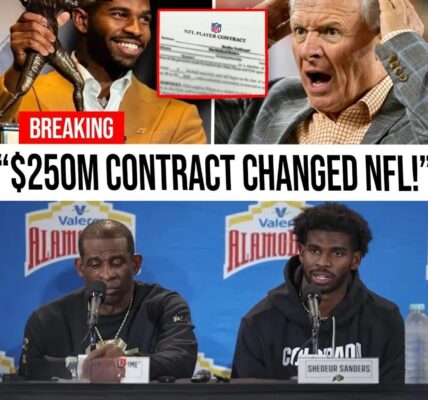 NFL in CHA0S! Shedeur Sanders’ $250M jersey deal, with its secret ‘Prime Equity’ clause, is a revolution. He’s earning more from his jersey than his contract, sparking a fan boycott and terrifying NFL owners…