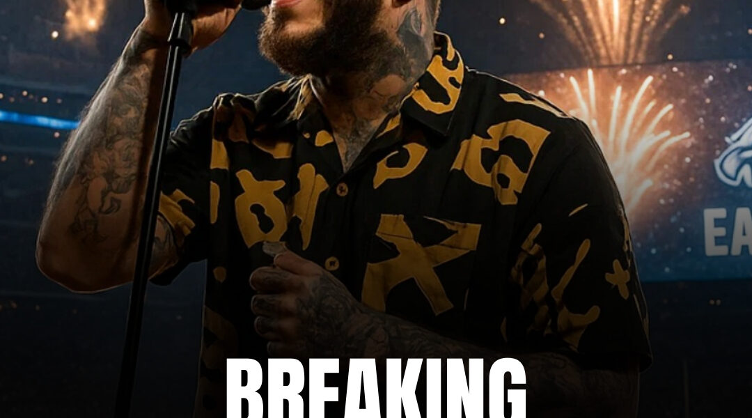 POST MALONE RETURNS: AT&T STADIUM ERUPTS AS COWBOYS-EAGLES HALFTIME SHOW MAKES HISTORY