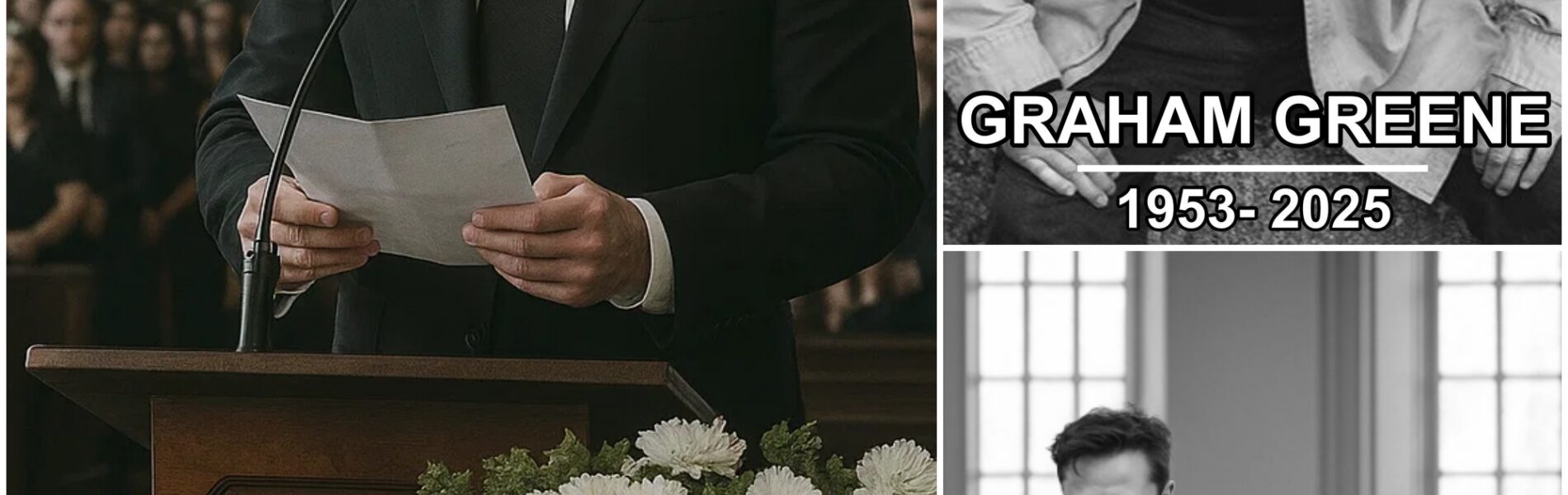 "In a touching tribute at Graham Greene's funeral, Elon Musk revealed the actor's final wish - that his entire $50 million fortune would go toward building schools and hospitals for children in the impoverished state of Ar.."