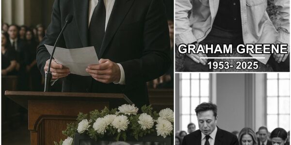 "In a touching tribute at Graham Greene's funeral, Elon Musk revealed the actor's final wish - that his entire $50 million fortune would go toward building schools and hospitals for children in the impoverished state of Ar.."