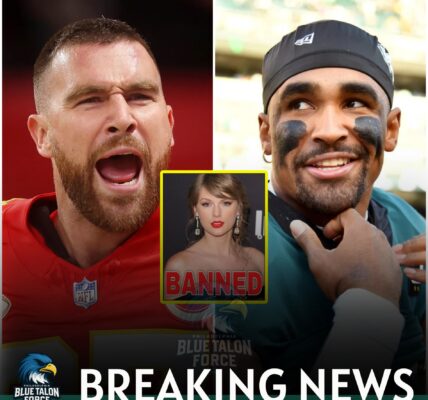TRAVIS KELCE TAKES A STAND AGAINST JALEN HURTS AFTER ANTI-LGBT REMARKS, SOCIAL MEDIA EXPLODES