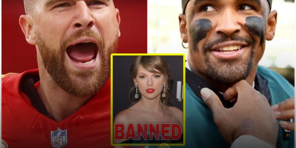 TRAVIS KELCE TAKES A STAND AGAINST JALEN HURTS AFTER ANTI-LGBT REMARKS, SOCIAL MEDIA EXPLODES