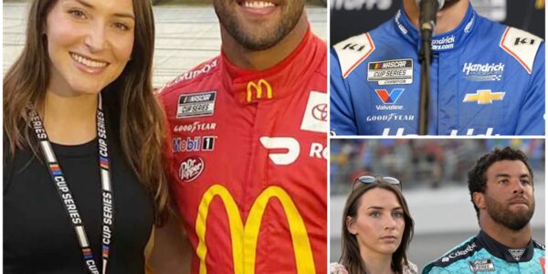 10 MINUTES AGO ⏱️: Amanda Wallace, wife of Bubba Wallace, sent shockwaves through NASCAR after Kyle Larson mocked her husband as a “stupid black guy.” In front of stunned reporters, she unleashed a razor-sharp 15-word clapback so savage it left Larson frozen in silence—fans can’t stop talking about it…