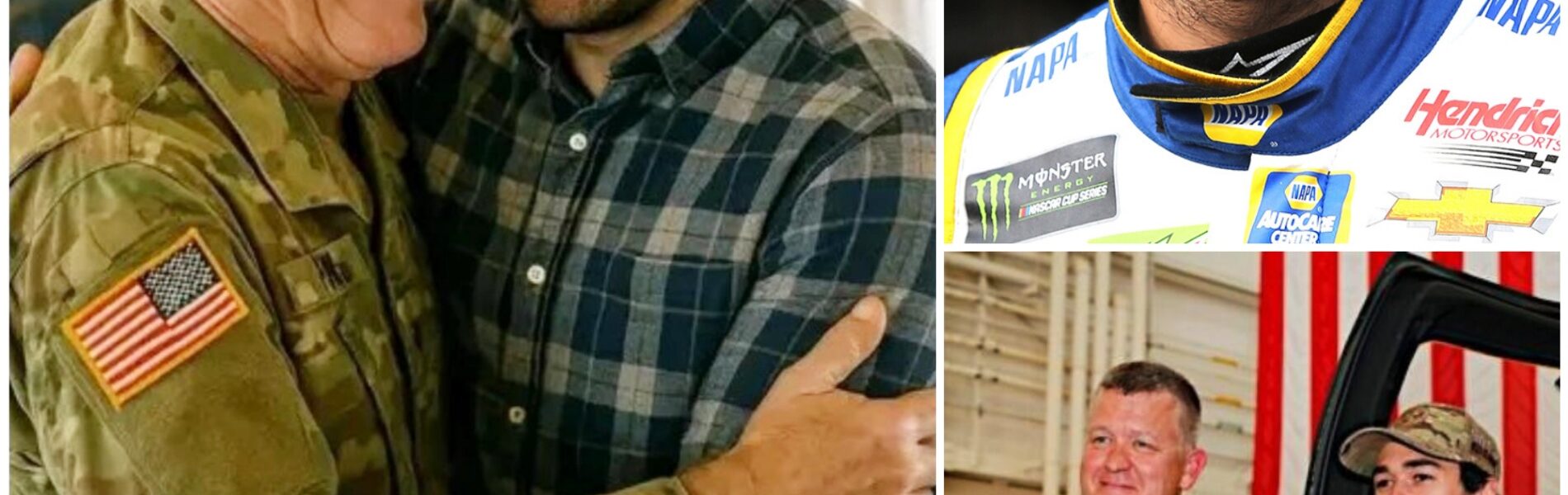 GOOD NEWS ✈️: NASCAR star Chase Elliott gave up his first-class seat for a veteran—but what he did afterward left the entire flight in stunned silence, and even the veteran himself fighting back tears…