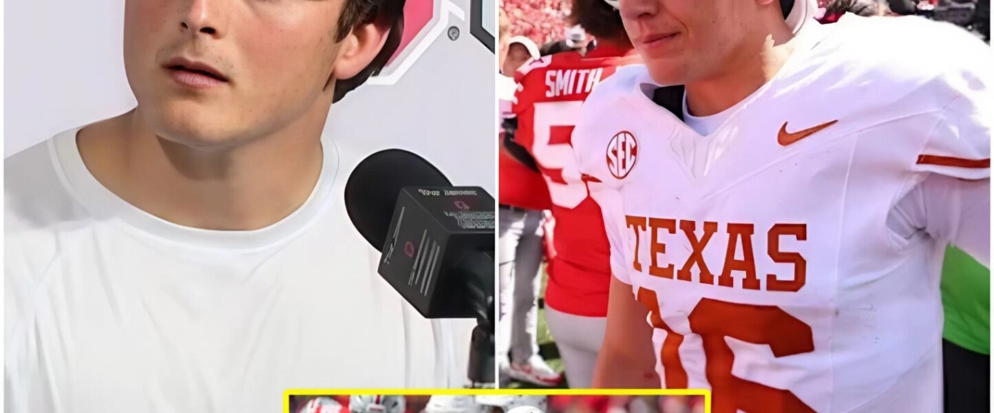 “QB Julian Sayin bluntly sent a five-word message criticizing QB Arch Manning’s attitude after his disrespectful act of shouting ‘f* you’ three times at Ohio State fans following Texas’ humiliating loss. ‘He’s got a star complex.’”