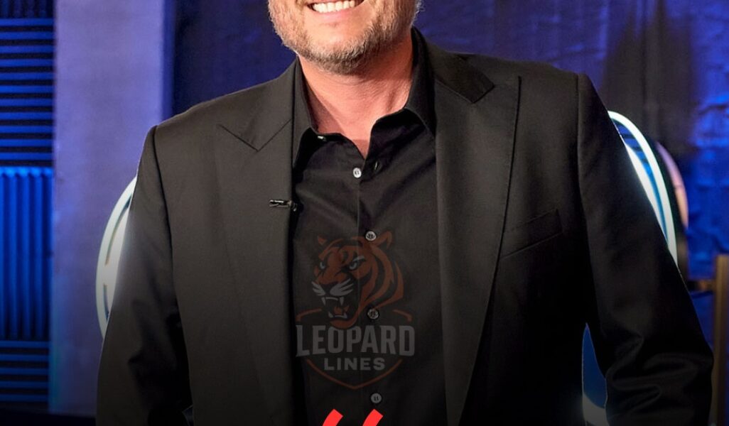 BREAKING NEWS: Singer Blake Shelton will be the opening act for the Cincinnati Bengals vs Cleveland Browns game after rehearsal photos revealed he's a die-hard Bengals fan.