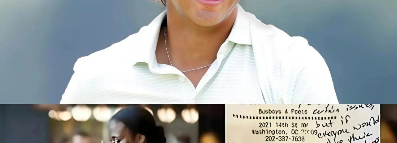 Heartfelt story: Waitress Sees Charlie Woods’s Check, Reads the Note, and Bursts into Tears