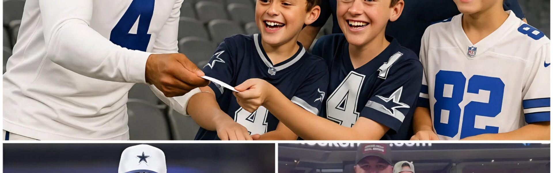 Dak Prescott Turns a Lost Ticket into an Unforgettable Memory for a Family