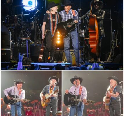On Willie Nelson's 91st birthday, the country legend teamed up with fellow superstar George Strait for a special performance that left fans in awe...