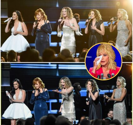 “The Night Dolly Parton Wept: Five Queens of Country—Carrie Underwood, Martina McBride, Reba McEntire, Kacey Musgraves, and Jennifer Nettles—United in a Once-in-a-Lifetime Tribute, Singing ‘I Will Always Love You’ in Breathtaking Harmony. Under the blinding spotlight, Dolly whispered through tears, her heart unraveling as her life’s masterpiece was sung back to her. It was not just music—it was a love letter carved into eternity, a sacred farewell where legends became one, and even a goddess bowed to the unstoppable, eternal power of song.”