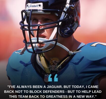 BREAKING: A new chapter in Jaguars history has been written — Jacksonville legend Tony Boselli has officially returned as a team advisor, bringing his legacy, passion, and leadership back to the organization. From dominating on the field to shaping the next generation, he didn’t return to play, but to guide with the heart of a warrior who never left the game. A homecoming that left Jaguars fans in awe…