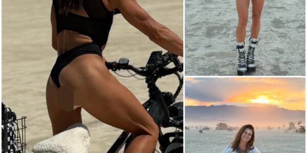 HOT PHOTOS: Danica Patrick releases a series of daring photos while enjoying herself at Burning Man