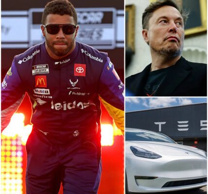 Elon Musk Stuns Racing World: Bubba Wallace Named Face of Tesla’s New Car in $1 Million Deal