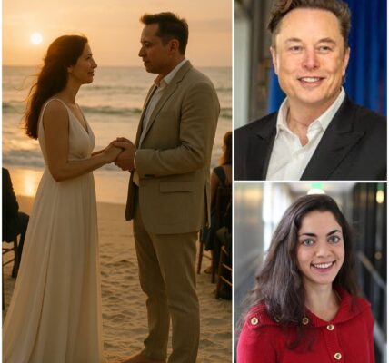 INTERNET EXPLODES: Elon Musk’s secret beach wedding has been LEAKED — and the twist isn’t the ocean vows or Shivon Zilis at his side… it’s the SHADOW in the background. No gowns, no paparazzi, just waves, whispers, and a mysterious figure lurking inches away from the couple. Fans are losing their minds, convinced they’ve spotted one of the most powerful people alive — someone who should never have been there…