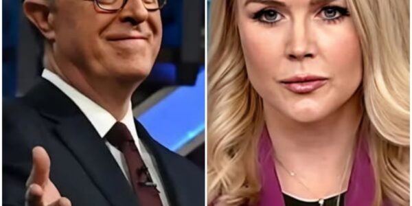 “Sit down, Barbie.” — Stephen Colbert suddenly called Karoline Leavitt a “T.r.u.m.p puppet” live on airr