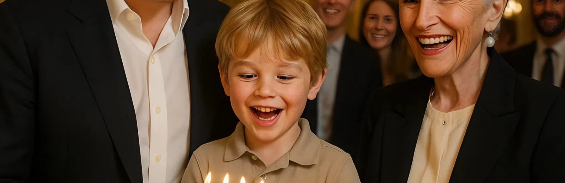 BREAKING NEWS: Uninvited guests break into Lil X's 5th birthday party, leaving Elon and Maye Musk stunned!