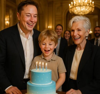 BREAKING NEWS: Uninvited guests break into Lil X's 5th birthday party, leaving Elon and Maye Musk stunned!