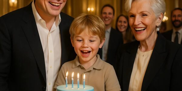 BREAKING NEWS: Uninvited guests break into Lil X's 5th birthday party, leaving Elon and Maye Musk stunned!