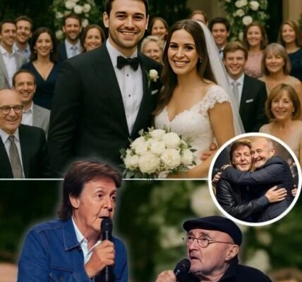 The wedding of Nicholas “Nic” Collins — the youngest son of legendary musician Phil Collins — brought the entire UK to tears, but no one could have predicted the miracle that unfolded that evening.