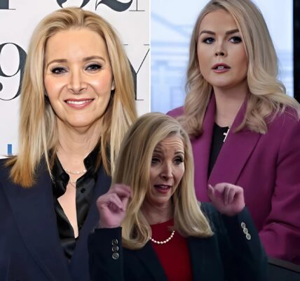 Lisa Kudrow, beloved for her quick wit, has thrown Hollywood into chaos with a jaw-dropping impersonation of Karoline Leavitt.