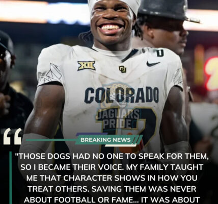 BREAKING: Jacksonville Jaguars’ Travis Hunter Rescues 12 Abandoned Dogs, Giving Them a Second Chance During Heartwarming Weekend
