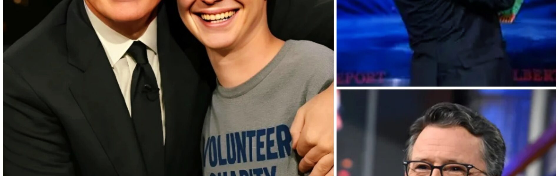 BREAKING: Stephen Colbert once saved a baby in the rain — 18 years later, the boy walked on stage… and the entire world broke down in tears.