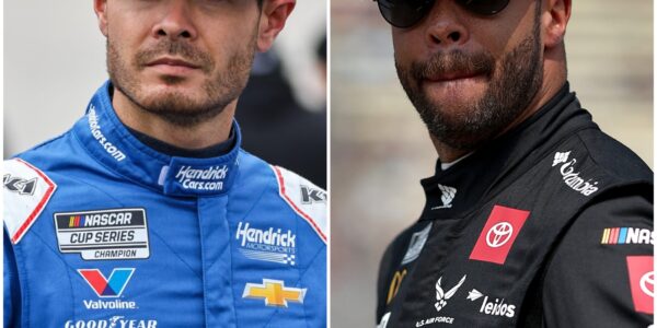 BREAKING DRAMA! After the chaos at Indianapolis, Bubba Wallace sent shockwaves through NASCAR with a bold claim: “He’s not in my league!” aimed straight at Kyle Larson. But no one expected what came next — with just 15 simple words, Larson fired back, leaving fans in absolute awe...