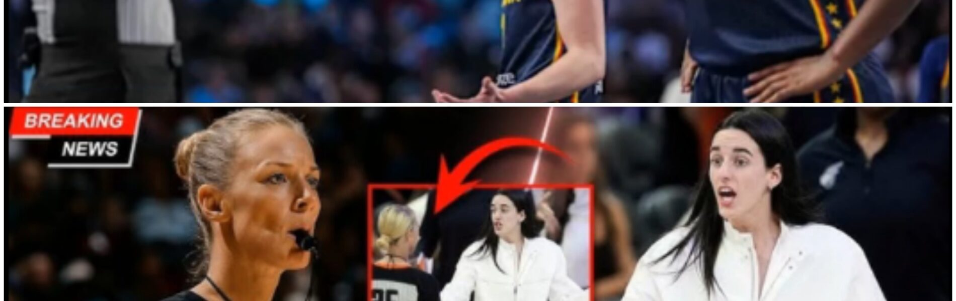 2 Minutes Ago: Caitlin Clark Erupts on Referee for “Cheating” — WNBA Issues Shocking Suspension