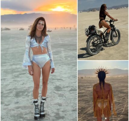 Danica Patrick Stuns at Burning Man: Racing Icon Turns Heads With Daring Looks
