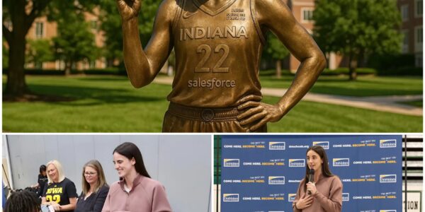 Caitlin Clark Honored With Bronze Statue at Her Former School for Philanthropic Contributions