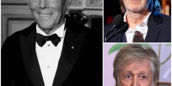 Paul McCartney’s Heartfelt Goodbye to Giorgio Armani, the legendary fashion icon who has passed away at 91. Known for crafting timeless elegance, Armani designed many of McCartney’s most unforgettable stage outfits. Tearfully, Paul revealed Armani’s final letter to him — words so heartfelt, so personal, that fans worldwide are left in silence, aching to know the message shared between two timeless legends…
