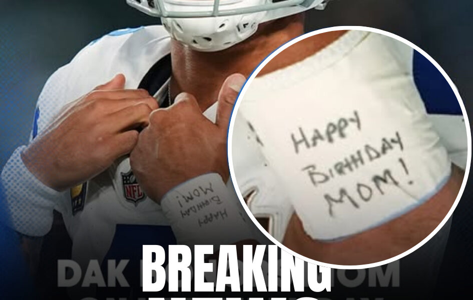 Dak’s Wrist Tape: Cowboys QB Honors His Late Mother on What Would Have Been Her 64th Birthday