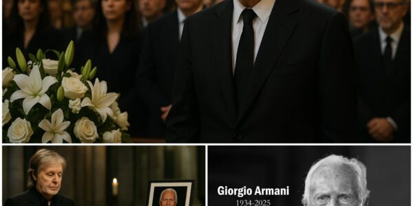The fashion and music worlds are in mourning: legendary designer Giorgio Armani has died at the age of 91, leaving behind an unfinished dream with Paul McCartney. The two music icons secretly worked on an exclusive stage costume collection for what Paul had hinted would be his final concert — a fusion of timeless fashion and timeless music. Sadly, Armani's sudden passing means the designs will never be completed. In tears over Giorgio Armani's coffin, Paul confessed: "We created something magical... now it will only be a memory." Those present at the funeral were left heartbroken, wondering what could have been between the two...