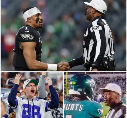 Cowboys Fans Cry Foul After Cameras Catch “Suspicious” Exchange Between Jalen Hurts and Ref Before Season Opener