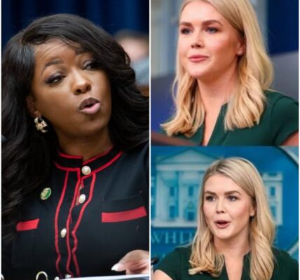 Chaos on Live TV: Jasmine Crockett Explodes, Calls Security to Remove Karoline Leavitt After Shocking On-Air Revelation