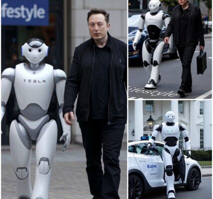BREAKING: Elon Musk just stunned the world — spotted casually walking down the street with a full-functioning Tesla humanoid robot at his side. Witnesses frozen in disbelief, phones out, capturing what looked like the future arriving too soon… What secret mission is this robot really built for?
